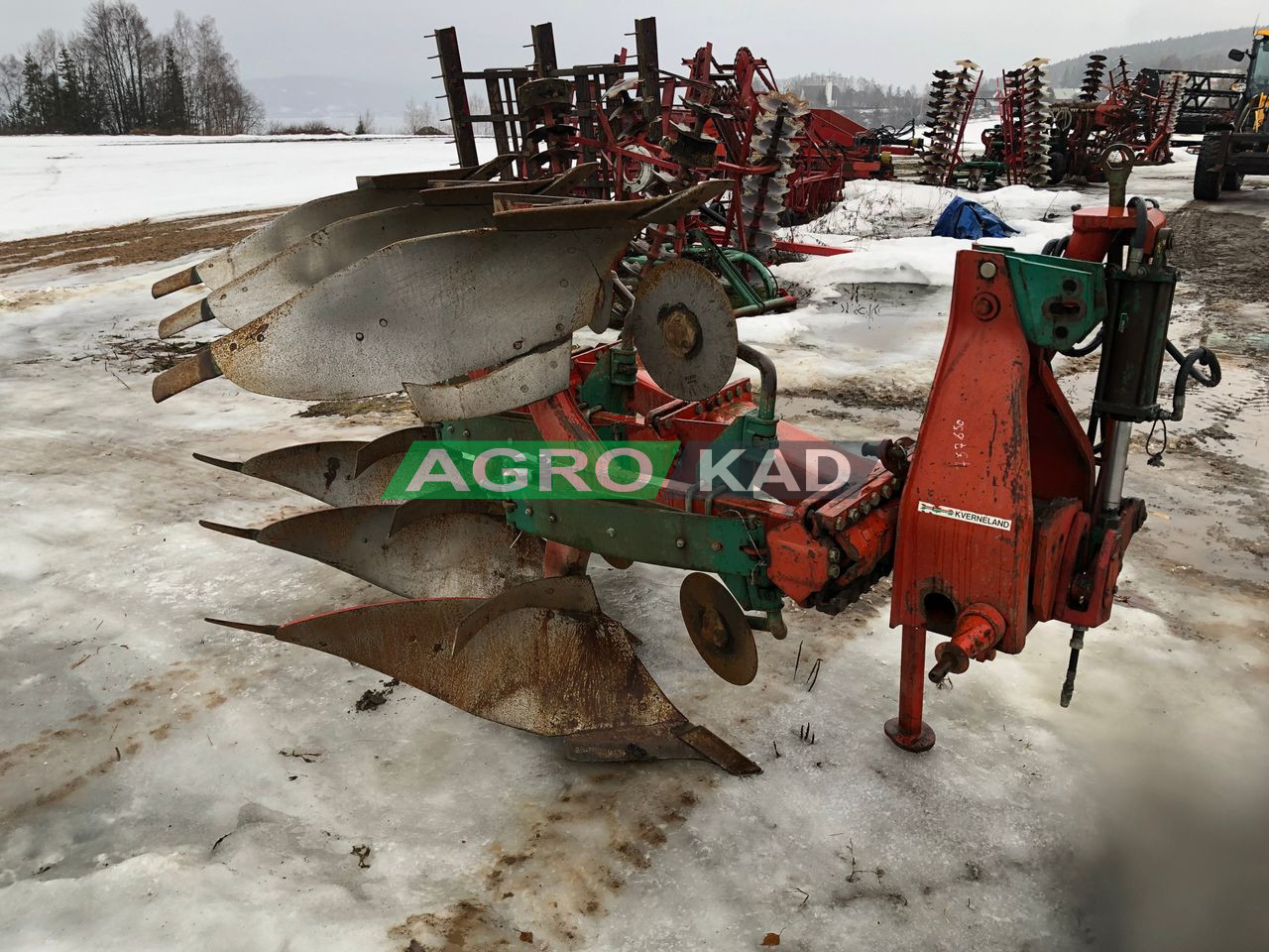 Agrokad Агрокад Kverneland  3x16 - фото 1 - plough