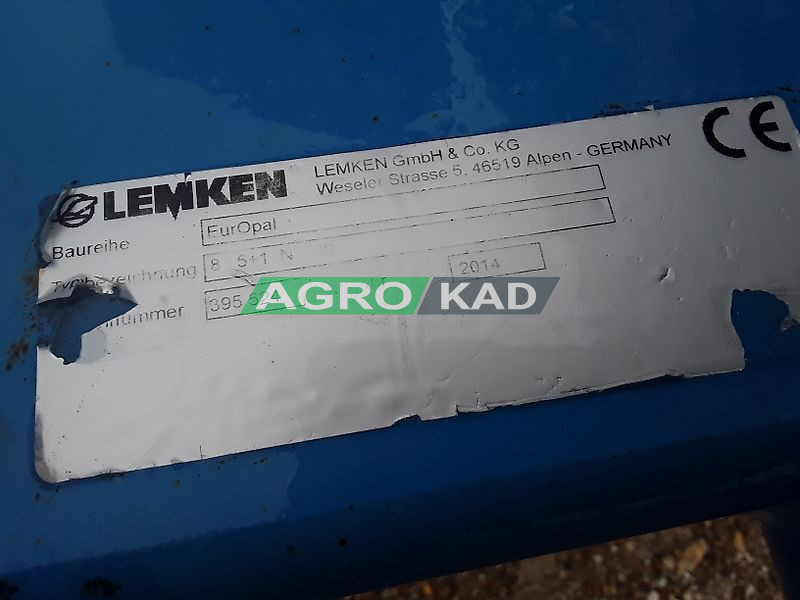 Agrokad Агрокад Lemken EurOpal 8 5+1 - фото 2 - plough