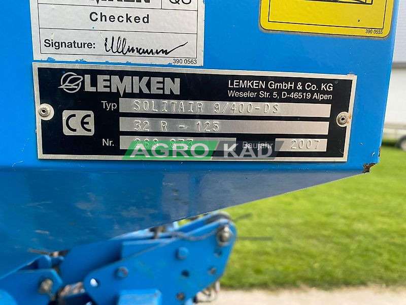 Agrokad Агрокад Сівалка Lemken Lemnken Solitair 9 + Zirkon 10 - фото 3 - Культиватори,глибокорозпушувачі та дискові борони