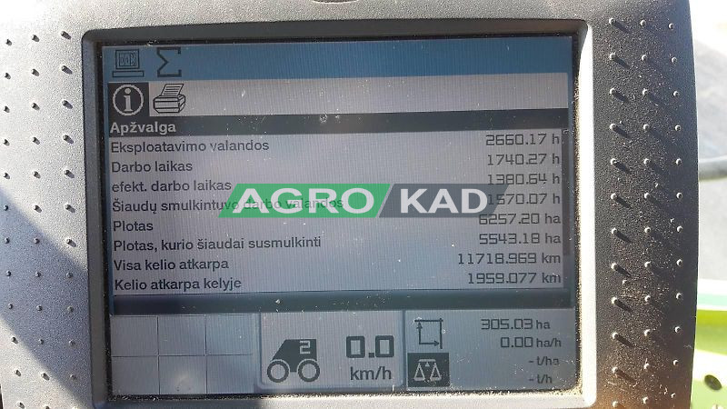 Agrokad Агрокад Комбайн Claas Claas LEXION 760 TERRA TRAC - фото 4 - Комбайны