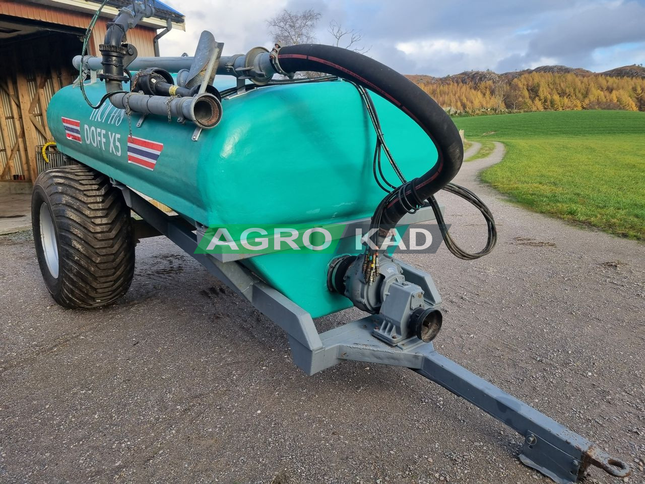 Agrokad Агрокад doff X5 - фото 3 - fertilizer spreader