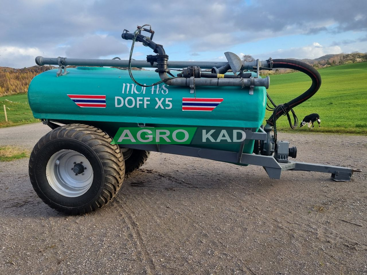 Agrokad Агрокад doff X5 - фото 4 - fertilizer spreader