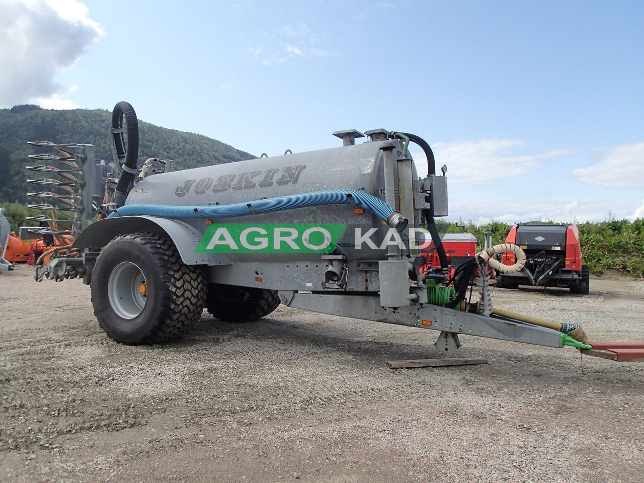 Agrokad Агрокад Joskin 10000ME - фото 2 - fertilizer spreader