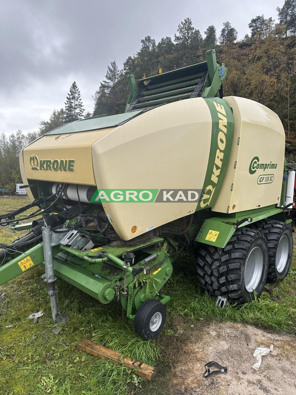 Agrokad Агрокад Krone Comprima CF 155 - фото 7 - baler